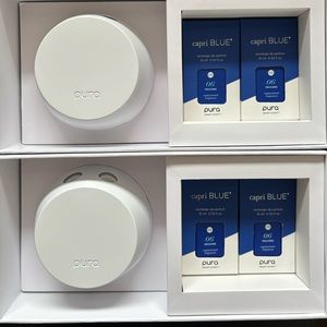 Pura 4 Capri Blue+ Smart Phone Home Fragrance Diffuser 2 Volcano refill Kit